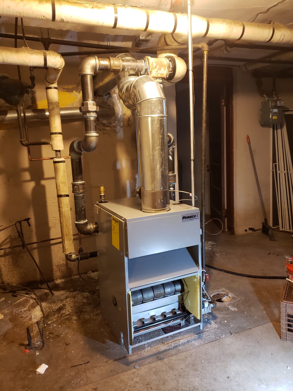 New boiler